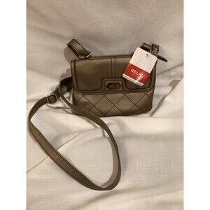 Relic Natalie Pewter Crossbody Women’s Purse New with Tags